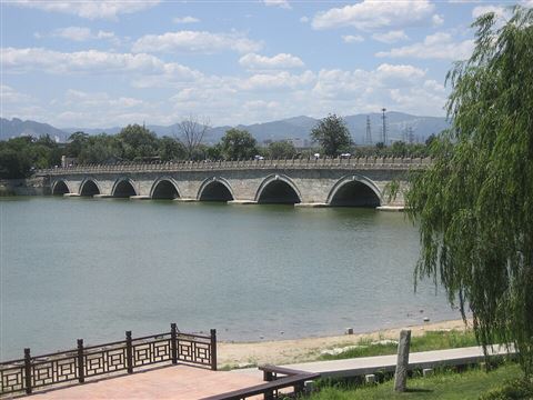 Marco Polo Bridge + Wanping Garrison Town