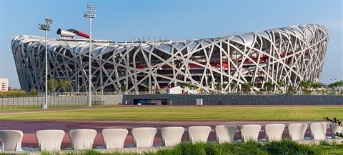 Olympic Green: Bird's Nest + Water Cube